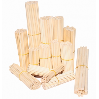 High quality Birch wood dowels for DIY Handcraft  FSC BRC certifications